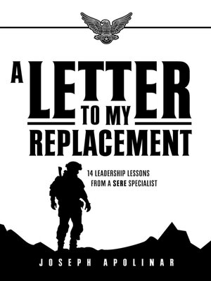 cover image of A Letter to My Replacement